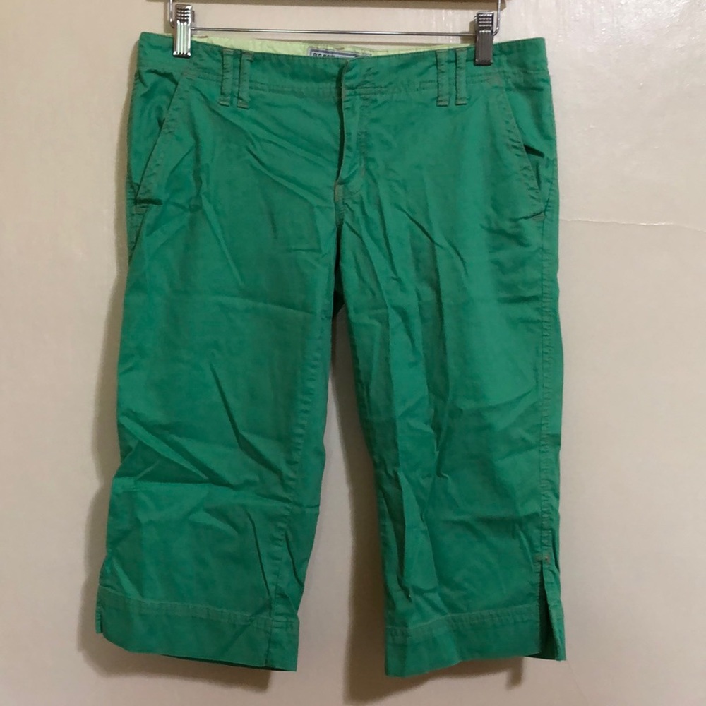 Old Navy Short Capri Knickers - Green - Women's 8